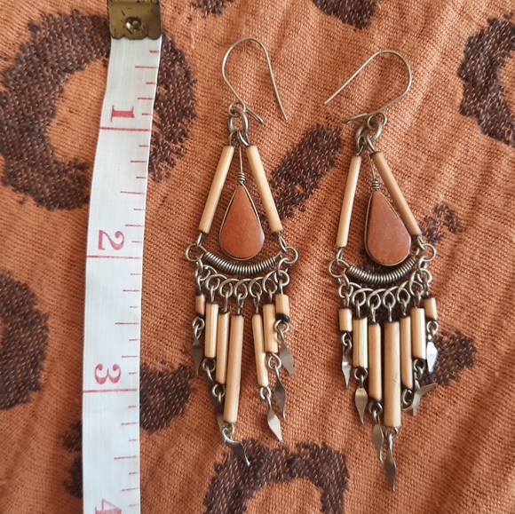 Red Jasper Earrings - Picture 4 of 5